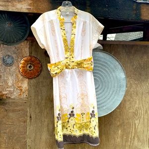 Kimono Style Cotton Summer Dress